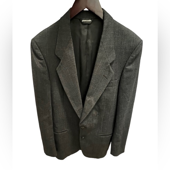 Vintage Pierre Cardin Wool Blazer MenMade in USA - Picture 7 of 9